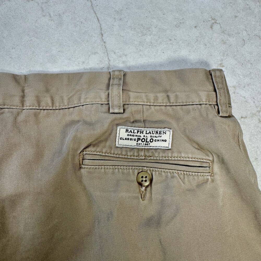 POLO Ralph Lauren Prospect Pants Khaki Men's 40x30 Heritage Chinos Big Tall Ivy - Picture 4 of 14
